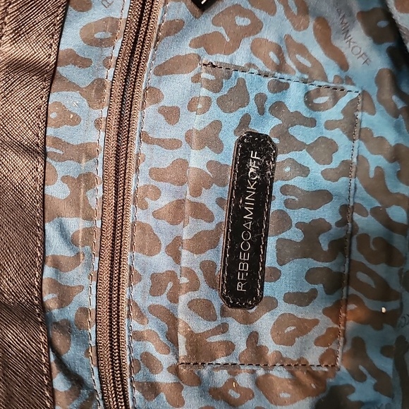 Rebecca Minkoff Hudson Moto Crossbody/ Shoulder  Black Large Leather Bag - Picture 13 of 15